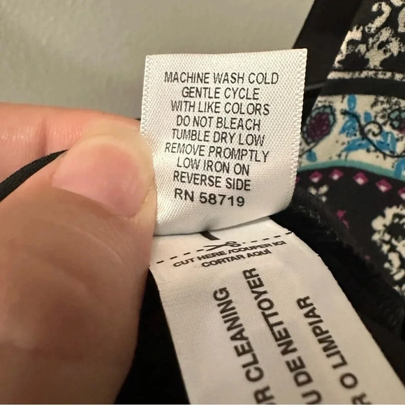 RELATIVITY ELEPHANT PRINT TANK TOP NWT XL - Picture 8 of 8